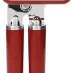 KitchenAid Classic Multifunction Can Opener and Bottle Opener Easy to Use, Razor Sharp Stainless Steel Cutting Wheel, Soft Ergonomic Handles, Empire Red : Home & Kitchen