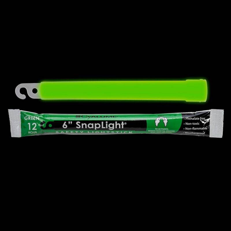 Cyalume Glow Sticks Military Grade Lightstick - Premium Green 6” SnapLight Emergency Chemical Light Stick with 12 Hour Duration , 10 Pack : Sports & Outdoors - Image 2
