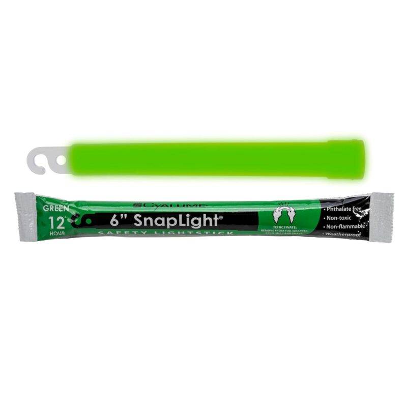 Cyalume Glow Sticks Military Grade Lightstick - Premium Green 6” SnapLight Emergency Chemical Light Stick with 12 Hour Duration , 10 Pack : Sports & Outdoors - Image 4