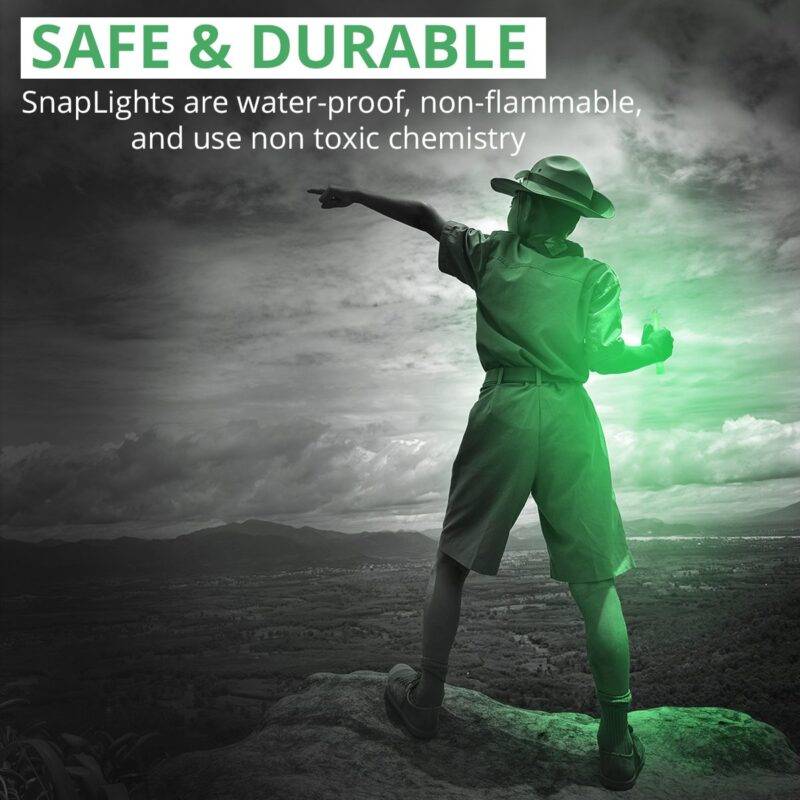 Cyalume Glow Sticks Military Grade Lightstick - Premium Green 6” SnapLight Emergency Chemical Light Stick with 12 Hour Duration , 10 Pack : Sports & Outdoors - Image 5